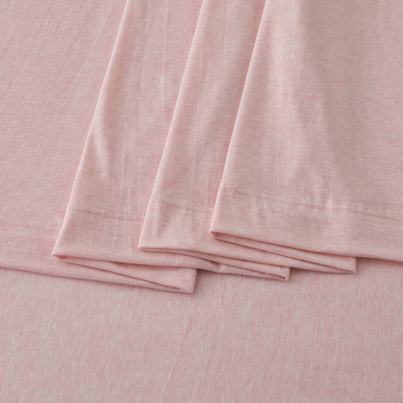 Super Soft T-Shirt Jersey Knit Sheet Set - Isla Jade, 5 of 7