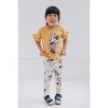 Disney Minnie Mouse Floral Girls Peplum T-Shirt and Leggings Outfit Set Toddler - 2 of 4