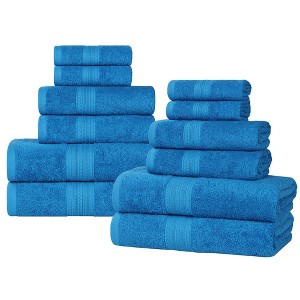 Eco-Friendly Sustainable Cotton Solid Lightweight Bathroom Set by Blue Nile Mills - 1 of 4