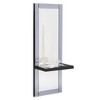 Howard Elliott Rectangle Emerson Decorative Wall Mirror Gray : Modern Style, Wood Frame, 24"x9", No Assembly Required - 4 of 4