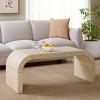 Pipat Curved Pandan Coffee Table - COF6611 - Safavieh - 2 of 4