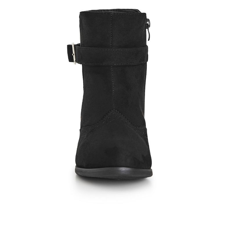 Women's WIDE FIT Keegan Ankle Boot - black | AVENUE, 5 of 8