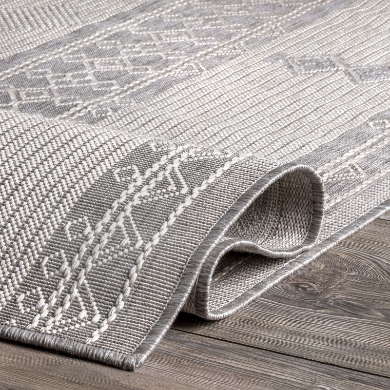 nuLOOM Leigh Stripes Indoor/Outdoor Area Rug, 5 of 11