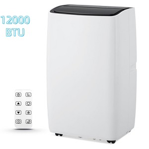Jojoka 12000 BTU Portable Air Conditioner for Rooms up to 550 Sq.Ft, 3-in-1 with Dehumidifier & Fan,Remote,24H Timer,Quiet Operation,Window Kit - 1 of 4
