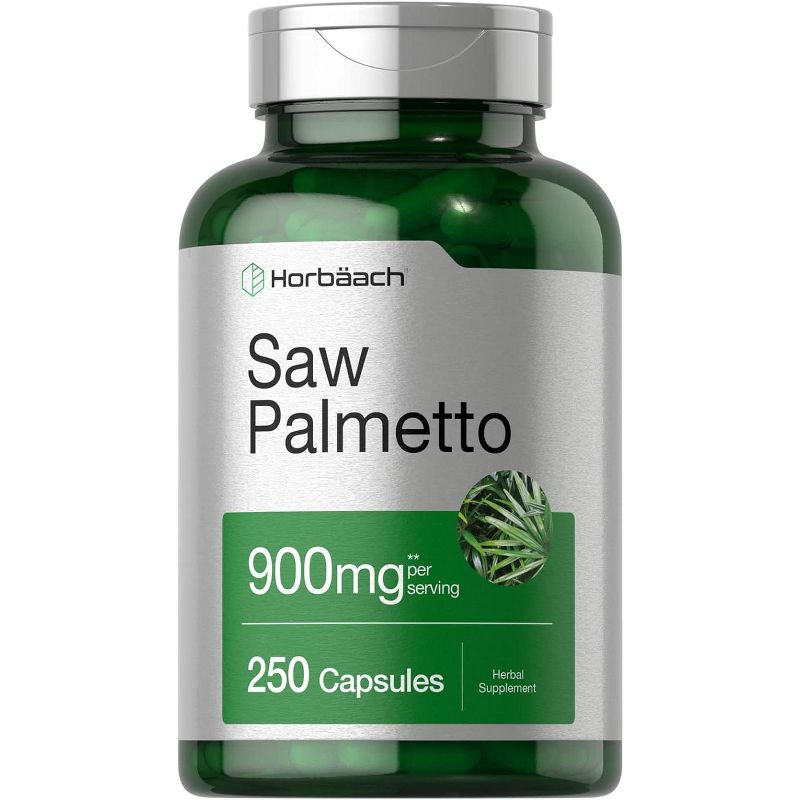 Carlyle Saw Palmetto Extract | 900mg | 250 Capsules, 1 of 3