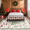 Christmas Area Rug Washable Xmas Holiday Indoor Rug with Non-Slip Backing - 4 of 4