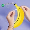 Big Dot of Happiness Let's Go Bananas Garland Banner, Tropical Party Birthday Decorations, Fruit Banner, 30 Feet of Cord, 15 Double-Sided Yellow - 3 of 4