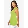 Jessica London Women's Plus Size Scoop-Neck Sweater Tank - 4 of 4