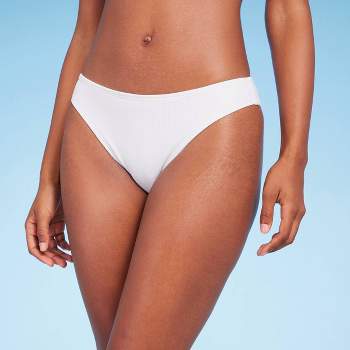 Women's Ribbed Hipster Cheeky Bikini Bottom - Shade & Shore™
