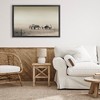 Stupell Industries The Herd Monochrome Horses Floating Frame Canvas Art - 3 of 4