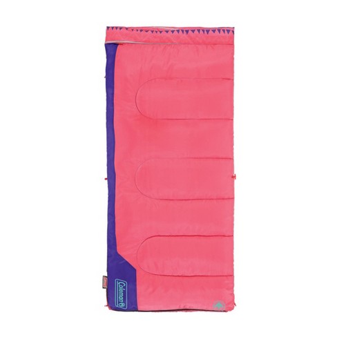 Pink childrens on sale sleeping bag