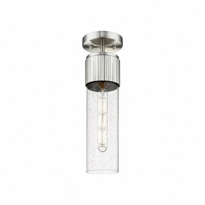 Bolivar - 1 Light Flush Mount In Industrial Style-15.25 Inches Tall and 4 Inches Wide