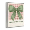 Stupell Industries Grow With Grace Ribbon Framed Giclee Art - 2 of 4