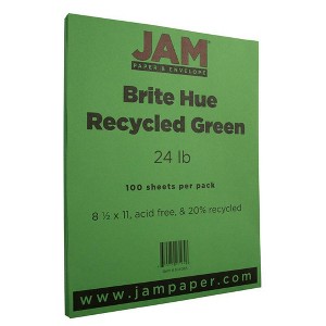 JAM Paper Brite Hue 24lb Paper 8.5" x 11" 100pk - 1 of 3