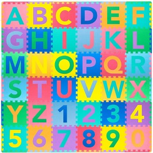ProSource Kids Solid Floor Play Mat 3/8-in - 1 of 4