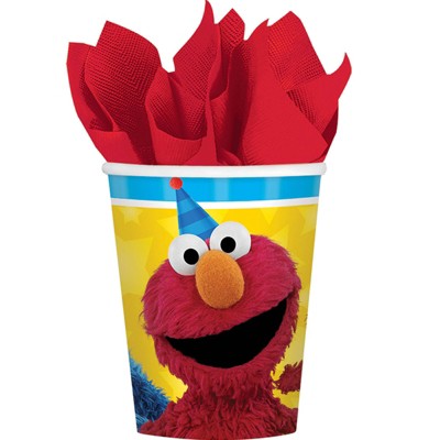 Birthday Express Sesame Street 9 oz Cups - 8 Pack