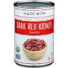 Made With Kidney Beans Dark Red Organic - Case of 12 - 15 oz - 2 of 2