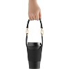 BABYYER Coffee Cup Holder Tea Cup Protective Sleeve Water Bottle Holder PU Leather Pouch Outdoor Camping - 2 of 4