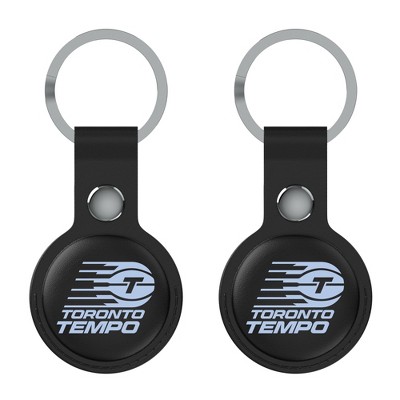 Keyscaper WNBA Insignia Black Airtag Holder 2-Pack