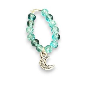 Michelle Marie Boutique's  Crystal Stretch Ring with Assorted Pewter Charms - 1 of 4