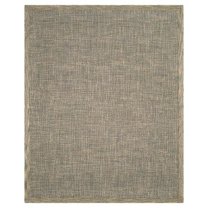 Gold/Gray Abstract Tufted Area Rug - (8