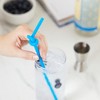 True Ultra Bendy Straws, Long Flexible Party Straws for Cocktails, Smoothies, Iced Coffee, Disposable Party Supplies, Assorted Colors, Set of 50 - 3 of 4