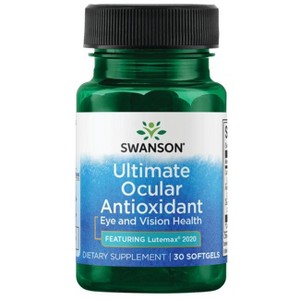 Swanson Ultimate Ocular Antioxidant - Featuring Lutemax 30 Softgels. - 1 of 2