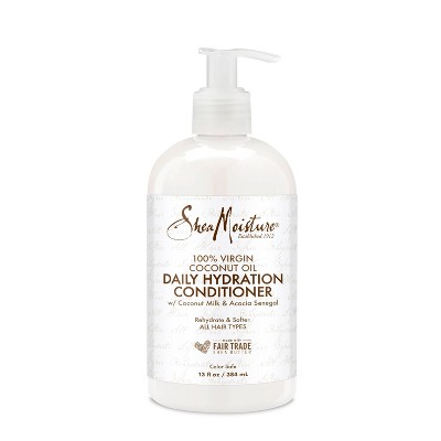 SheaMoisture Rehydrate & Soften 100% Virgin Coconut Oil Daily Hydration Conditioner for All Hair Types - 13 fl oz