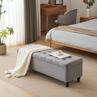 Karl Home Upholstered Storage Ottoman