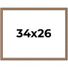 PosterPalooza | Slim Profile Gold Picture Frame - UV Acrylic, Backing Board, Hanging Hardware Included - 2 of 4