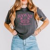 Simply Sage Market Women's Embroidered Hawaii The Aloha State Short Sleeve Relaxed Fit Cropped Tee - 2 of 3