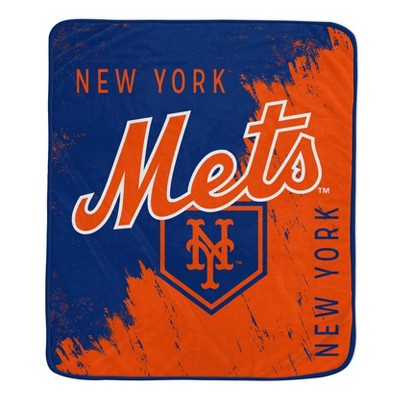 MLB New York Mets Painted Plate Ultra Soft Blanket