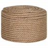 vidaXL Rope 100% Jute 0.4" 3937" - 3 of 4