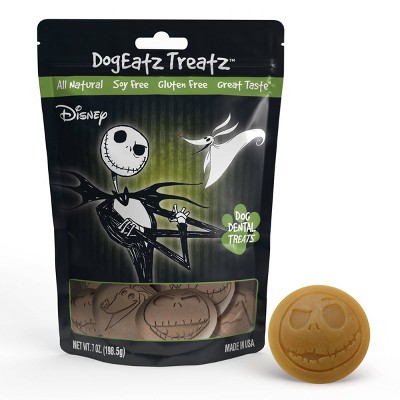 Team Treatz Nightmare Before Christmas Chicken Dental Dog Treat -  7oz