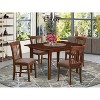 Medieval Dining Set - Small Table & Chairs - Hardwood Dining Room Furniture - 2 of 4