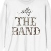 The Band The Best Of The Band Album Cover Men's White Long Sleeve Tee - 2 of 2