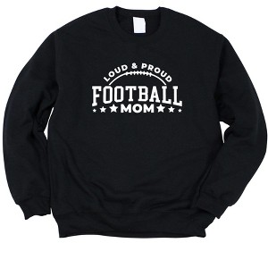 Simply Sage Market Women's Proud Football Mom Gildan Sweatshirt - 1 of 2
