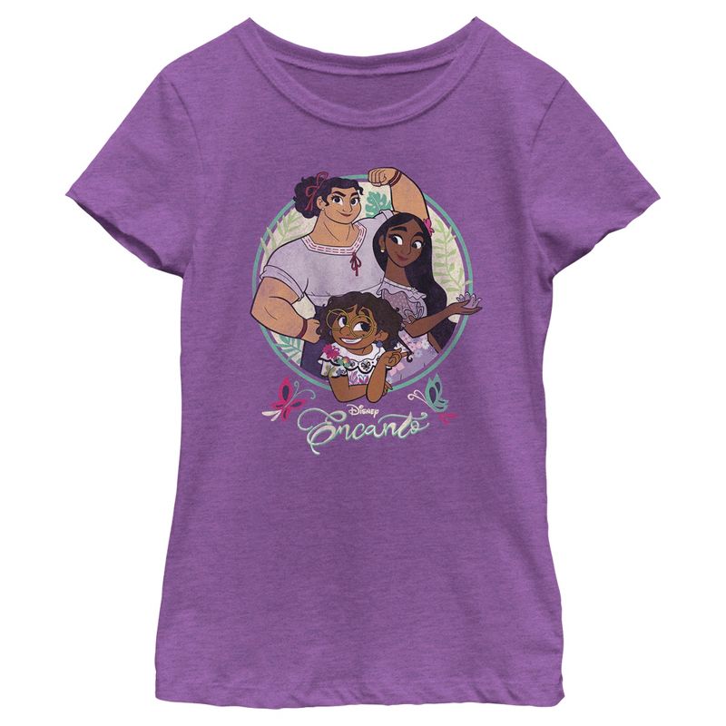 Girl's Encanto Mirable, Isabela & Luisa Magical Sisters T-Shirt, 1 of 5