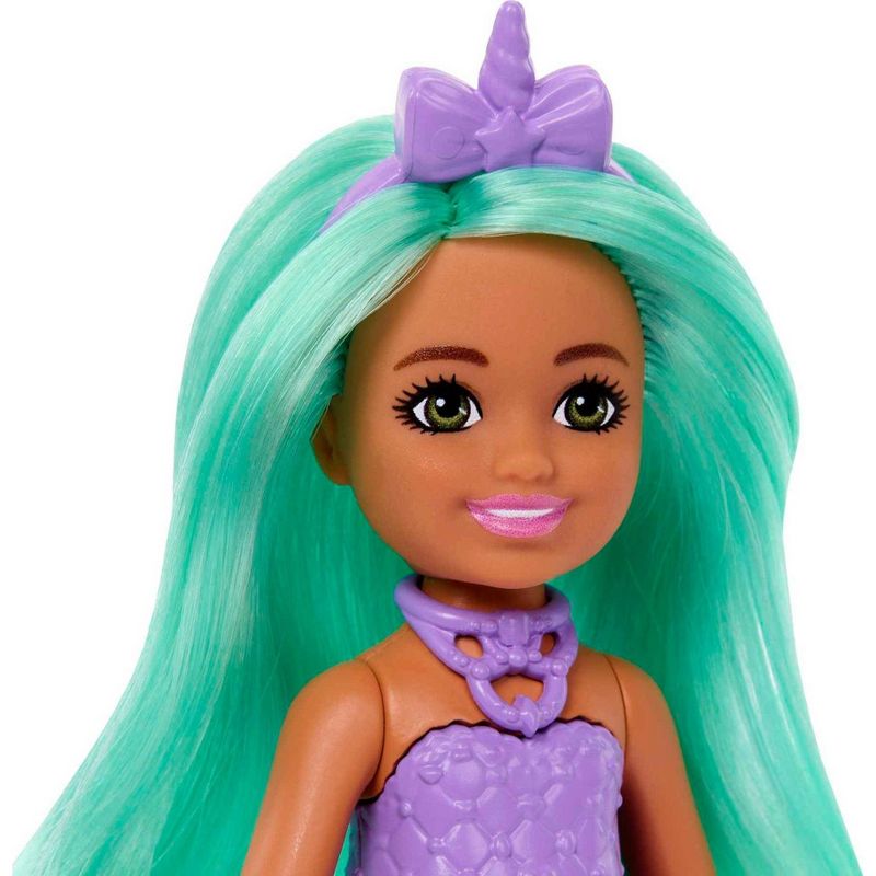 Barbie Chelsea Unicorn Green Hair, 3 of 7