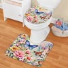 Collections Etc Colorful Spring Butterfly Garden 12-Piece Bathroom Set - 4 of 4