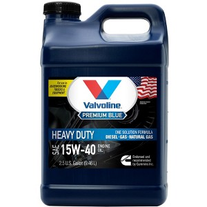 Valvoline Premium Blue One Solution Diesel Engine Oil SAE 15W-40 - 1 of 4