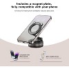 HTUTWOO Nano Gel Vacuum Magnetic Phone Holder, Strong Suction Cup Holder, Suitable for All Smartphones, Suitable for Smooth Surfaces - 3 of 4