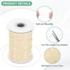 Unique Bargains Waxed Polyester Durable Flexible Beading Cord 1 Roll - 2 of 4