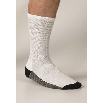 KingSize Full Length Cushioned Crew Socks 3-Pack