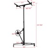 Drywall Lift, Adjustable Telescopic Arm, Locking Casters,150 Lbs Heavy Duty Drywall Lifter, Foldable Sheetrock Lifts for Ceiling and Home Improvement - 2 of 4
