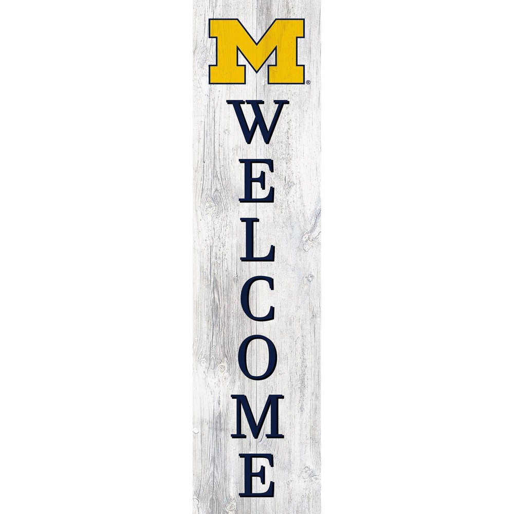 Photos - Wallpaper NCAA Michigan Wolverines 48" Welcome Leaner