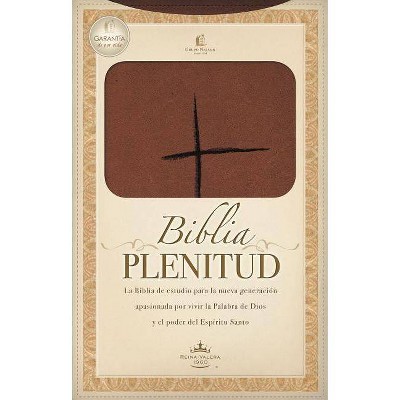 Biblia Plenitud-Rvr 1960 - by  Zondervan (Leather Bound)