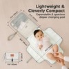 KeaBabies Ezee Diaper Changing Pad, Portable Diaper Changing Mat, Waterproof Foldable Diaper Changing Pad - 3 of 4
