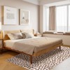 Leopard 5x7 Rug - Washable Animal Print Rug, Large Living Room Carpet, Soft Non-Slip Surface, Non-Shedding Brown Carpet, Ideal for Office Dormitory - 2 of 4