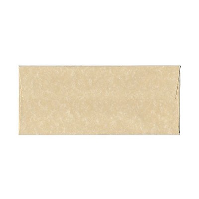 JAM Paper #10 Parchment Business Envelopes 4.125 x 9.5 Brown Recycled V01722